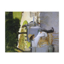 Eine literarische Flucht: Leser in einem orangefar