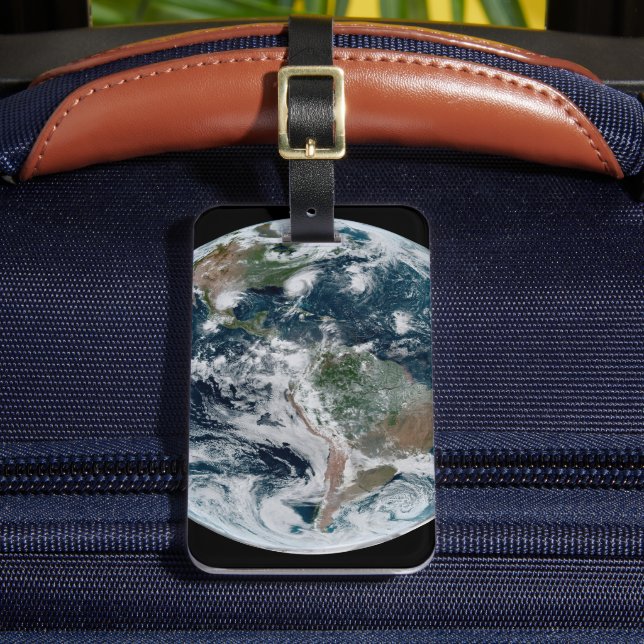 Eine lose Kette tropischer Wirbelstürme Gepäckanhänger (Vorderseite Insitu 2)