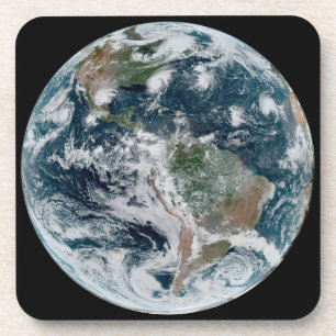 Eine lose Kette tropischer Wirbelstürme Getränkeuntersetzer