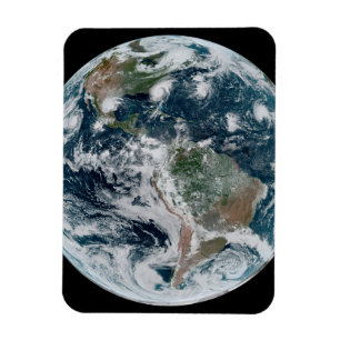 Eine lose Kette tropischer Wirbelstürme Magnet