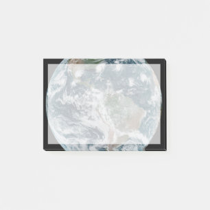 Eine lose Kette tropischer Wirbelstürme Post-it Klebezettel