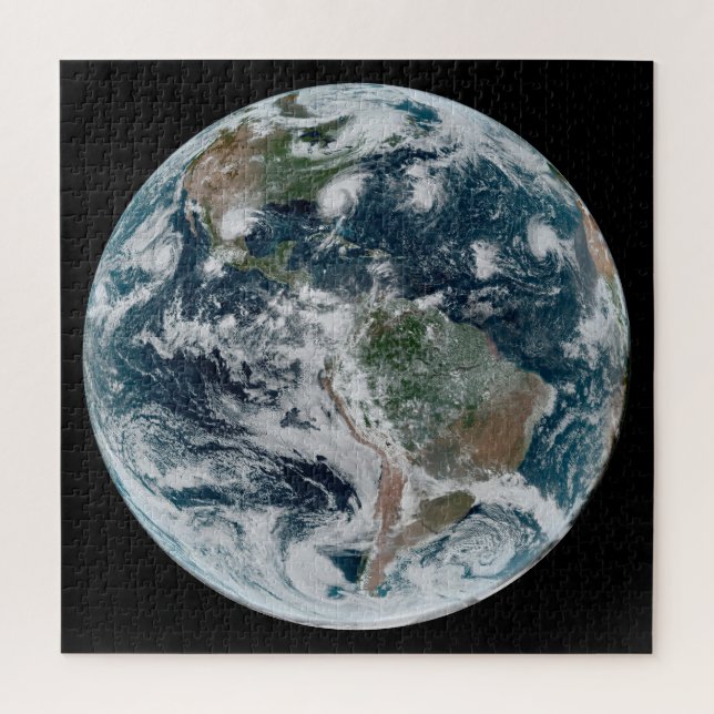 Eine lose Kette tropischer Wirbelstürme Puzzle (Vertikal)