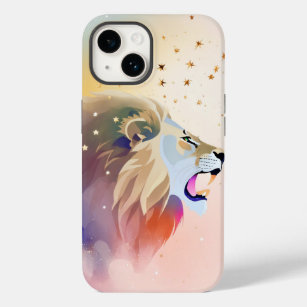 Eine Löwenherrschaft unter dem Sternenhimmel Case-Mate iPhone 14 Hülle