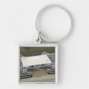 Eine Luftaufnahme des Raupetransporters Schlüsselanhänger