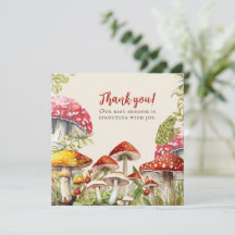 Eine lustige Fun Guy Baby Shower Dankeskarten