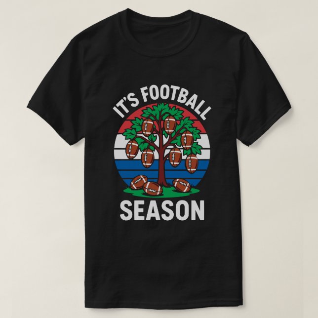 Eine lustige Fußballsaison T-Shirt (Design vorne)