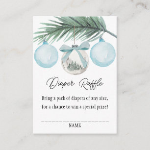 Eine lustige kleine Babydusche-Windelwaschkarte Visitenkarte