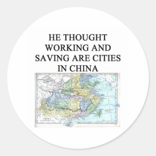 eine lustige Scheidungsidee für Sie! Runder Aufkleber