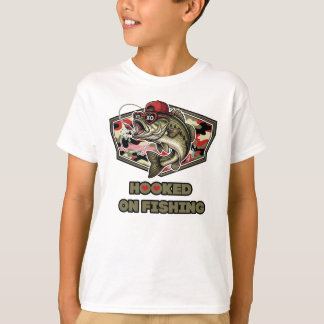 Eine lustige und kühne Illustration eines coolen B T-Shirt