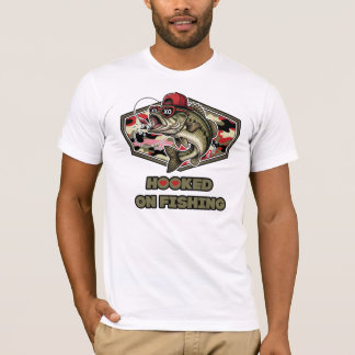 Eine lustige und kühne Illustration eines coolen B T-Shirt