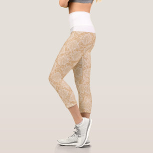 Eine luxuriöse indische Hochzeitskleidung, die Det Capri Leggings