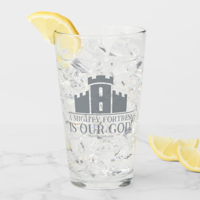Eine mächtige Festung ist unser Gott Glas (Vorderseite Ice)