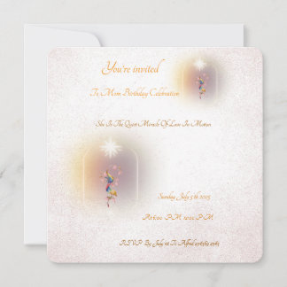 Eine magische Feierlichkeiten, Mama zum Geburtstag Einladung