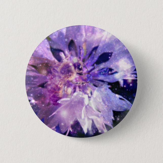 Eine magische Honigbiene Button (Vorderseite)