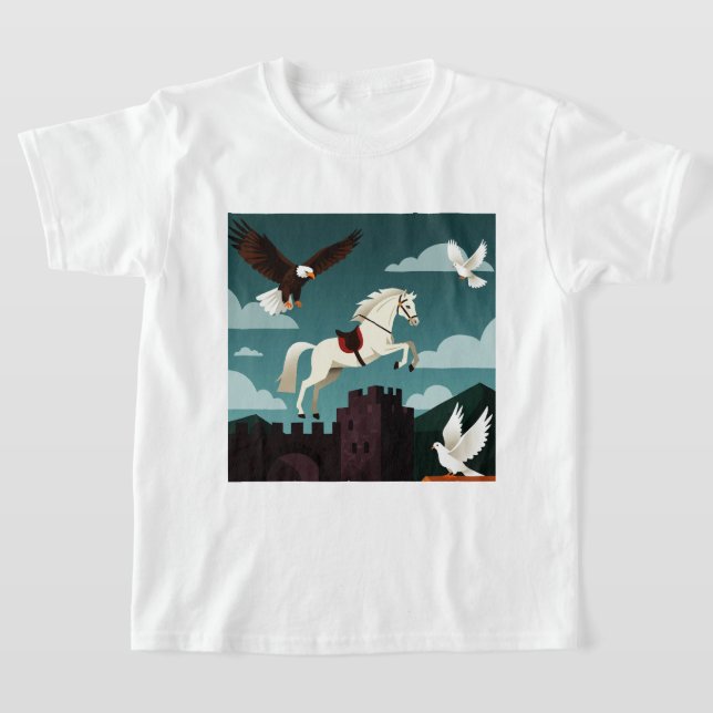 Eine malerische Szene T-Shirt (Ablage )