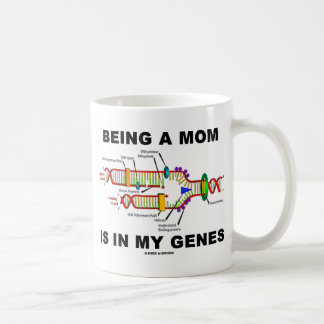 Eine Mama zu sein ist in meinen Genen (DNA-Replika Tasse
