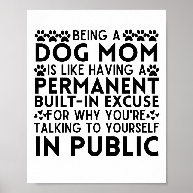 Eine Mama zu sein, ist wie eine ständige Ausrede z Poster (Vorne)