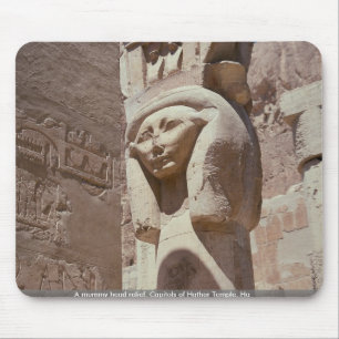 Eine Mamakopfentlastung, Hauptstädte von Hathor Mousepad