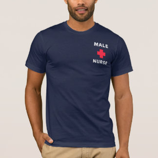 Eine männliche Krankenschwester T-Shirt
