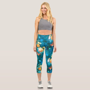 Eine Märchen im Design der Gartenreihe 11 Capri Leggings