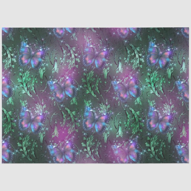 Eine Märchen im Design der Gartenreihe 5 Seidenpapier (Vorderseite)