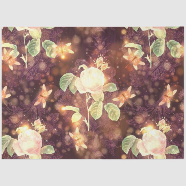 Eine Märchen im Design der Gartenreihe 8 Seidenpapier (Vorderseite)