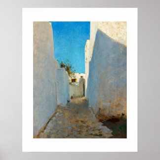 Eine marokkanische Straßenszene (ca. 1879-1880) Poster