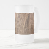 Eine Mattierte Bier-Tasse aus Pferdemane