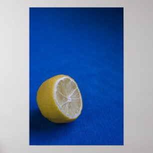 Eine mediterrane Zitrone Poster