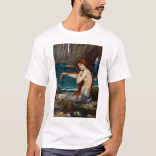 Eine Meerjungfrau, ca. 1900 von John Waterhouse T-Shirt