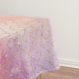 Eine Meerjungfrau-Galaxie-Serie Design 12 Tischdecke