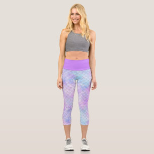 Eine Meerjungfrau-Galaxie-Serie Design 1   Capri Leggings