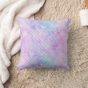 Eine Meerjungfrau-Galaxie-Serie Design 1 Kissen