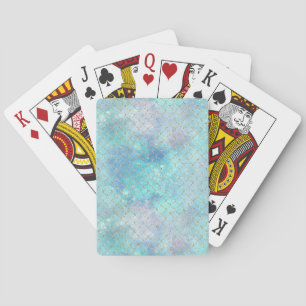 Eine Meerjungfrau-Galaxie-Serie Design 2  Spielkarten