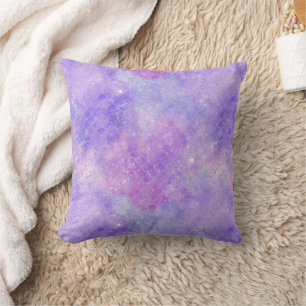 Eine Meerjungfrau-Galaxie-Serie Design 3 Kissen