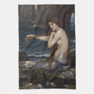 Eine Meerjungfrau von John William Waterhouse Handtuch