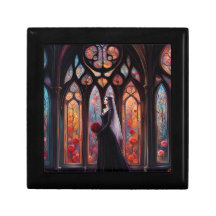 Eine Melancholin mit Gothik