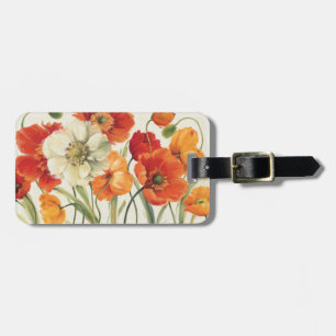 Eine Melodie der Mohnblumen Gepäckanhänger