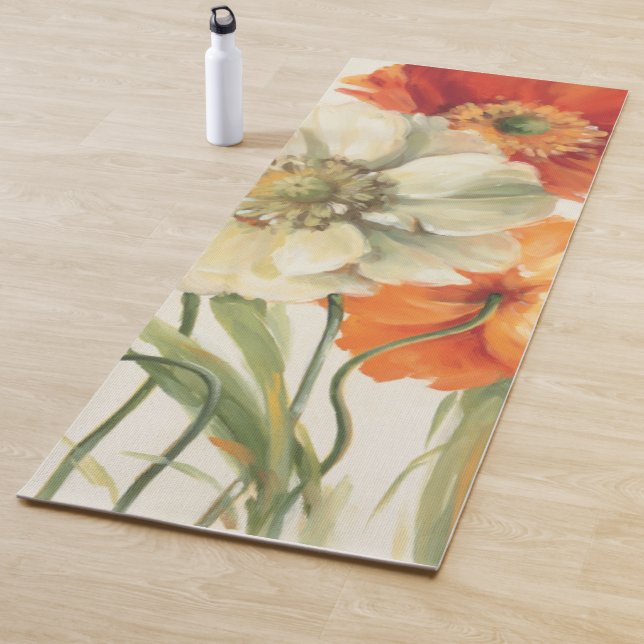 Eine Melodie der Mohnblumen Yogamatte (Beispiel)