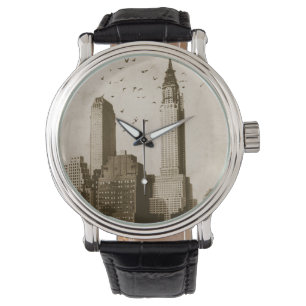 Eine Menge des Vogelfliegens Armbanduhr