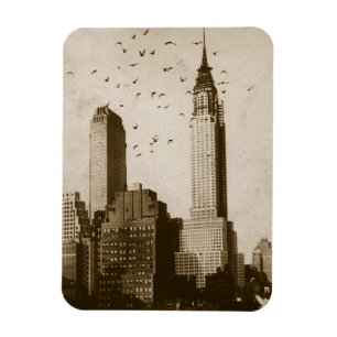 Eine Menge des Vogelfliegens Magnet