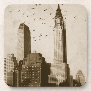 Eine Menge des Vogelfliegens Untersetzer