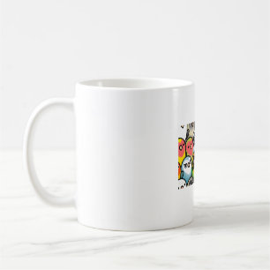 Eine Menge Lovebirds Kaffeetasse