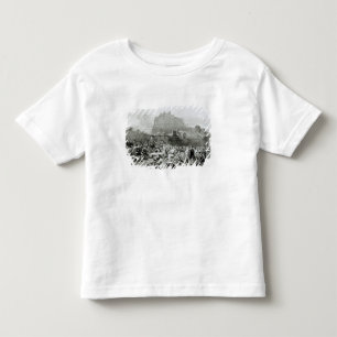 Eine Menge steht an, um den nationalen Vertrag zu Kleinkind T-shirt