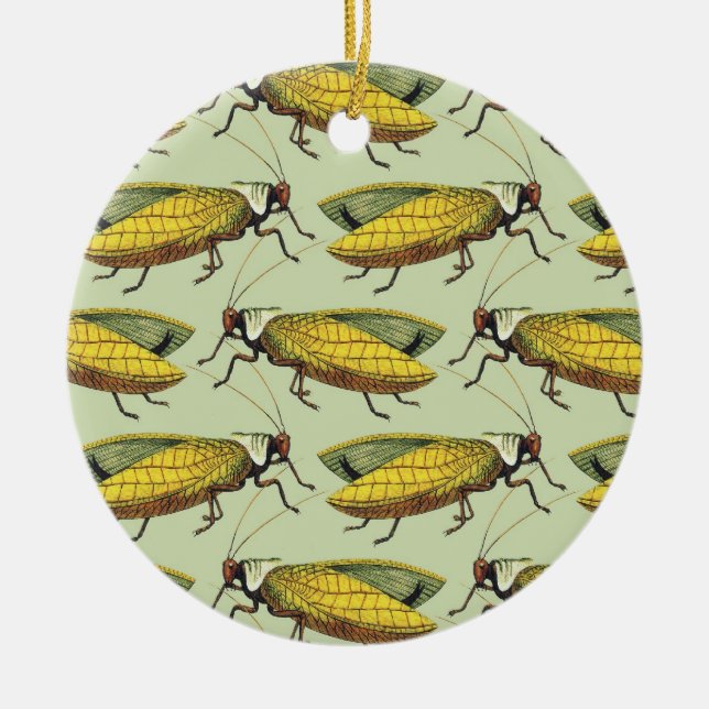 Eine Menschenmenge von Katydids Ornament (Vorne)