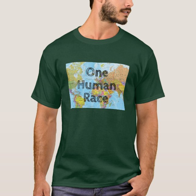 Eine menschliche Rasse T-Shirt (Vorderseite)