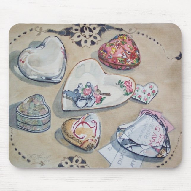 Eine Messe der Herzen Mousepad (Vorne)