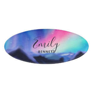 Eine Million Aurora Dreams Name Tag Namenschild