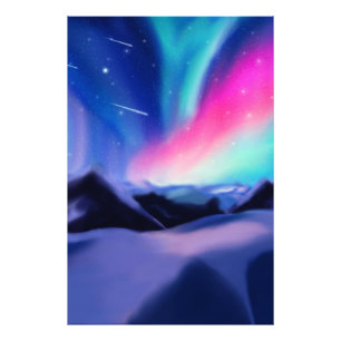Eine Million Aurora Träume Fotodruck