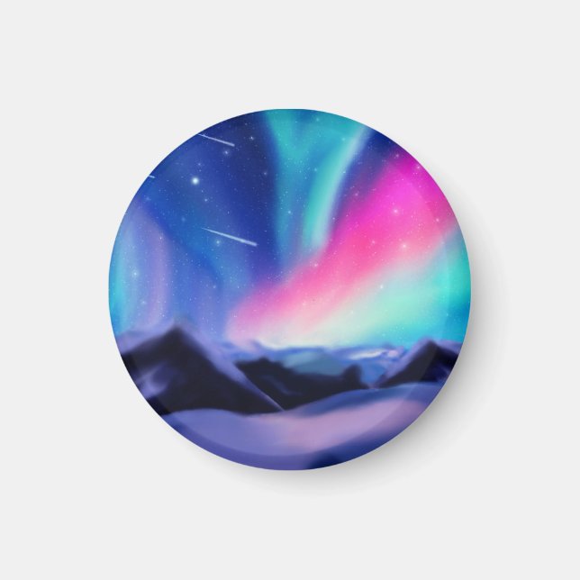 Eine Million Aurora Träume Magnet (Vorne)